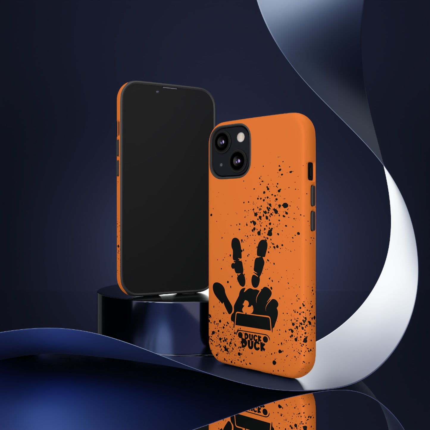 Duck Duck Orange Protective Phone Case for IPhone, Samsung and Google Phones