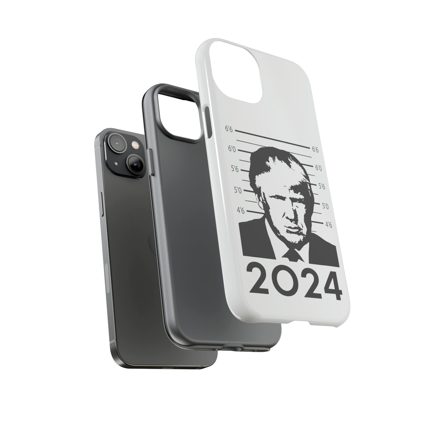 Trump Mug Shot Protective Phone Case for IPhone, Google and Samsung