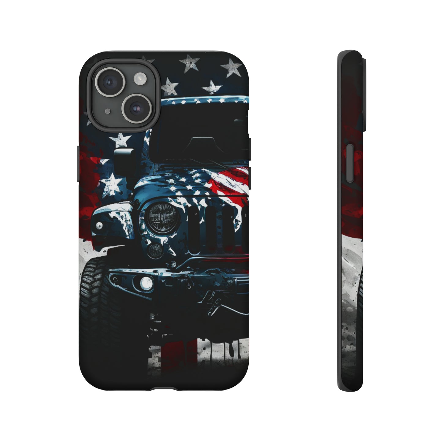 Off Roading Patriotic Protective Drop Proof Case Iphone, Samsung and Google phones