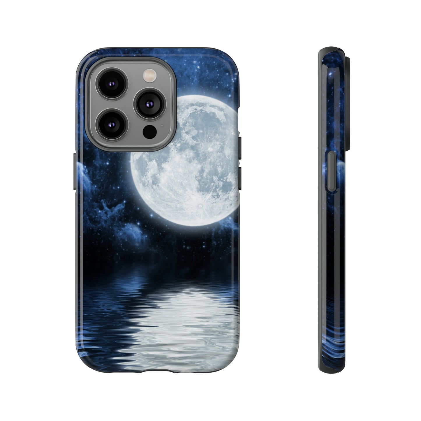 Moon Reflection Protective Phone Case for IPhone, Google and Samsung Phones