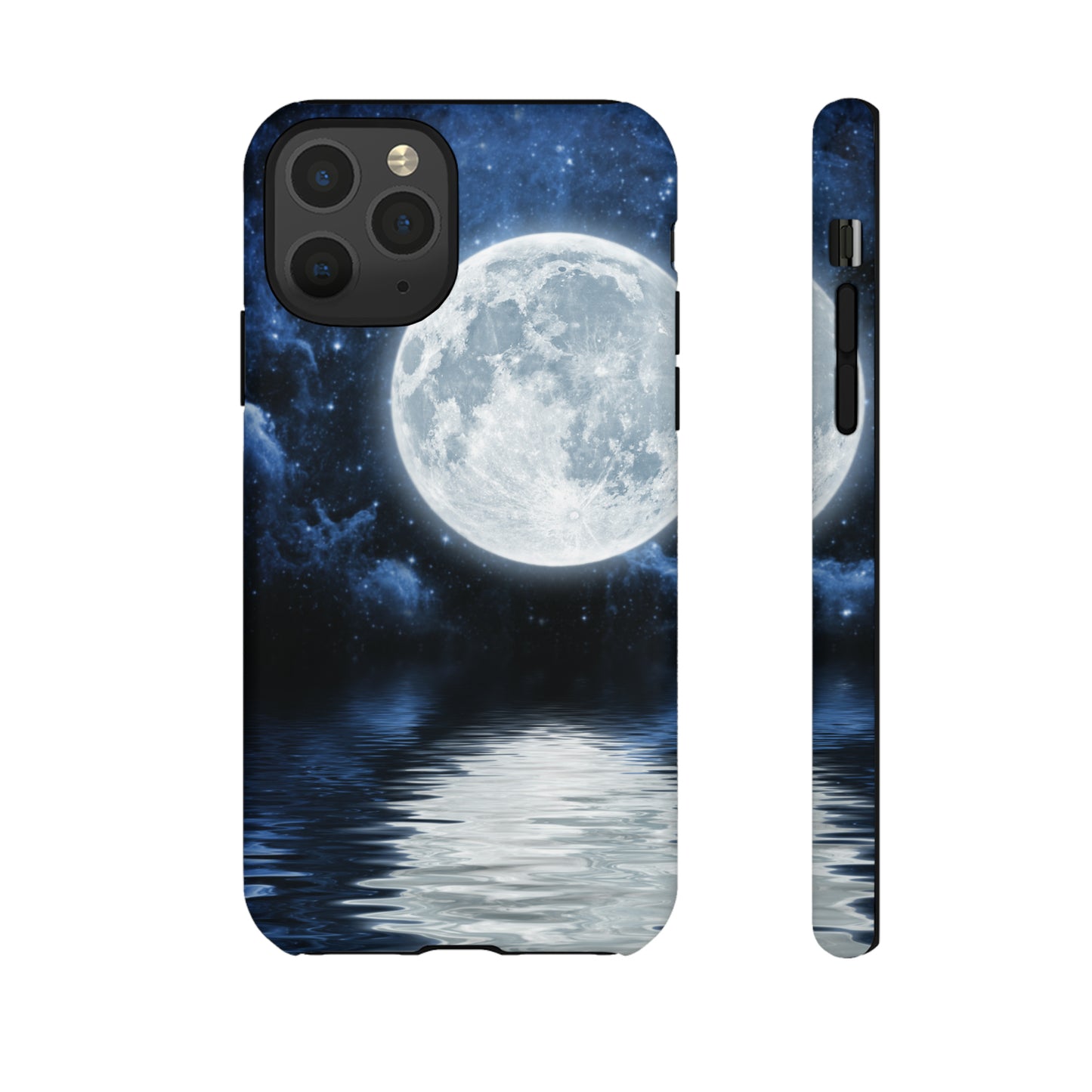 Moon Reflection Protective Phone Case for IPhone, Google and Samsung Phones