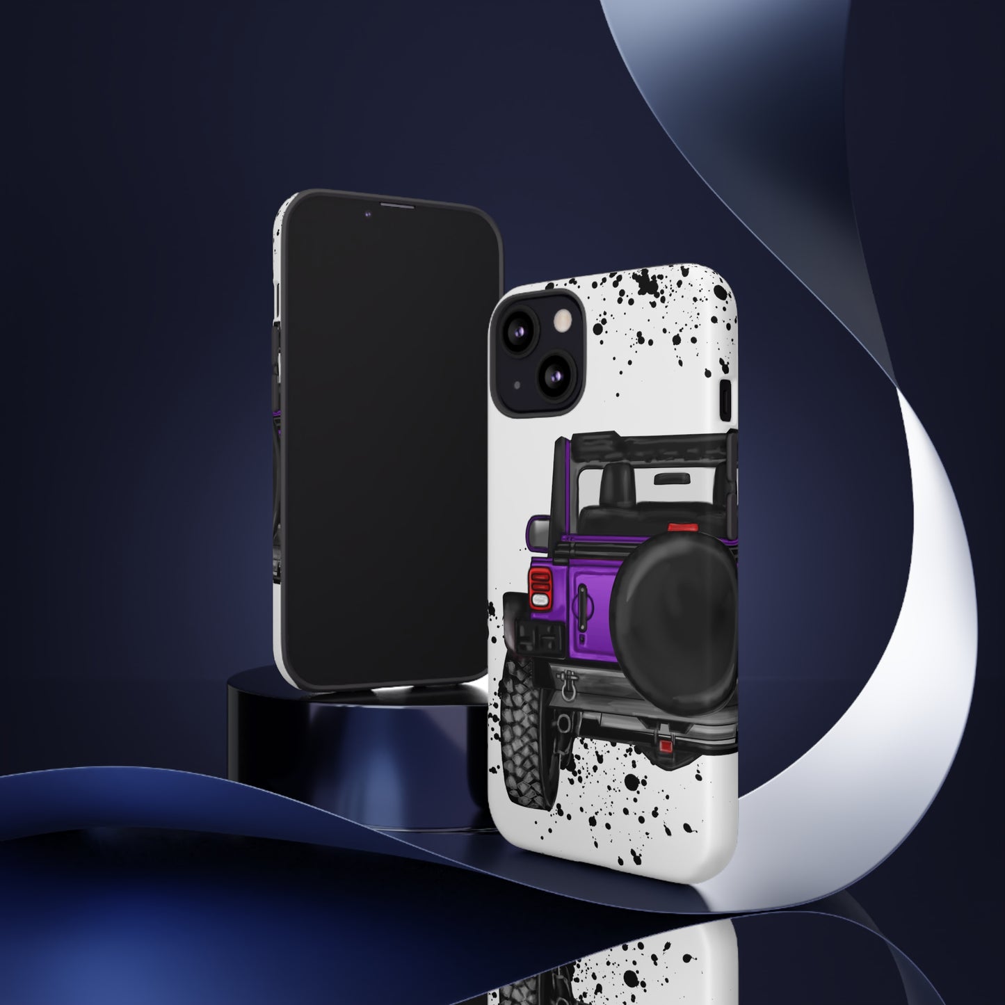 Off Road Life Purple Protective Case for Iphone, Google and Samsung