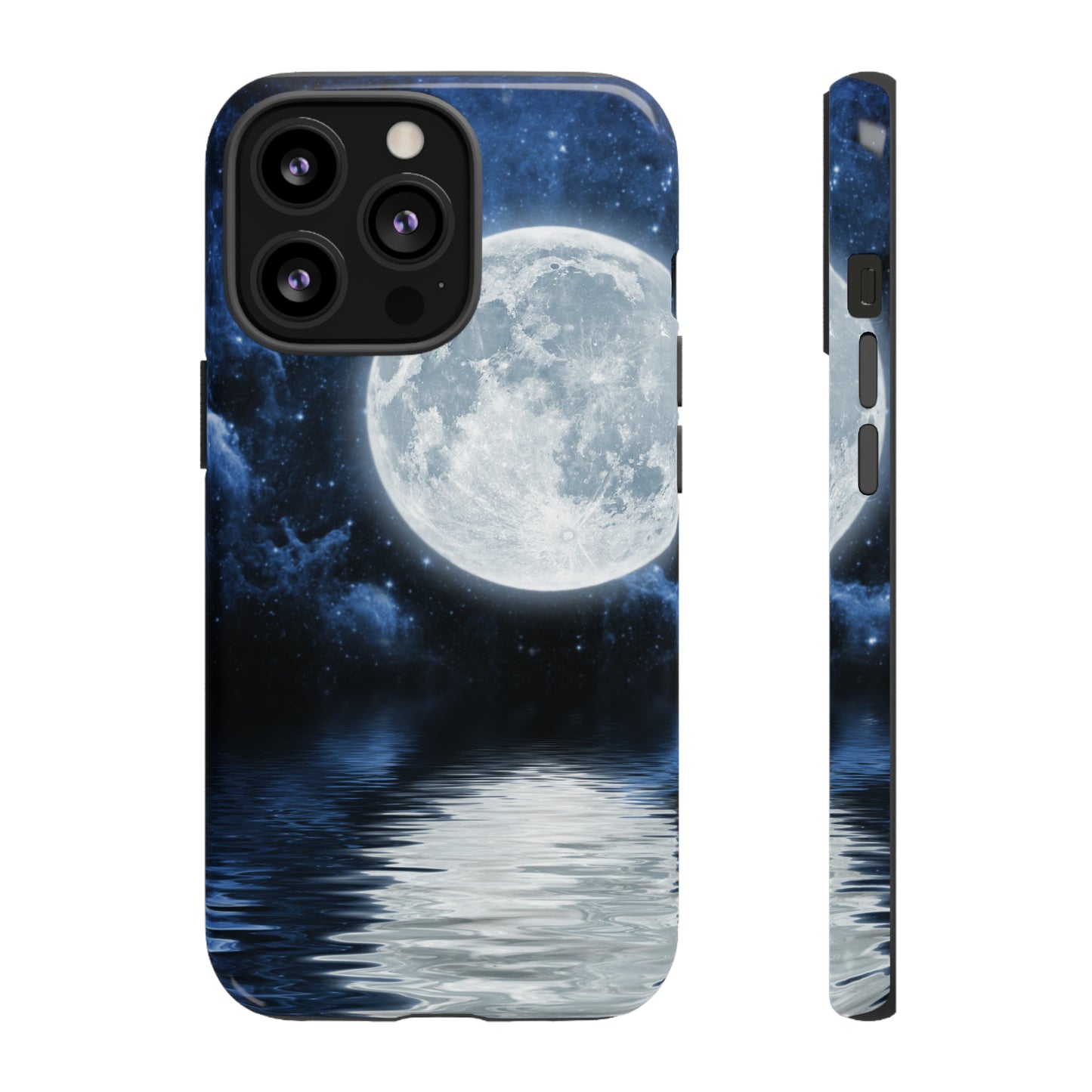 Moon Reflection Protective Phone Case for IPhone, Google and Samsung Phones