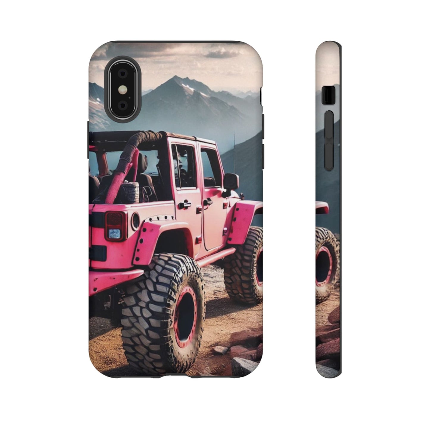 Pink Off Road Girl Phone Case