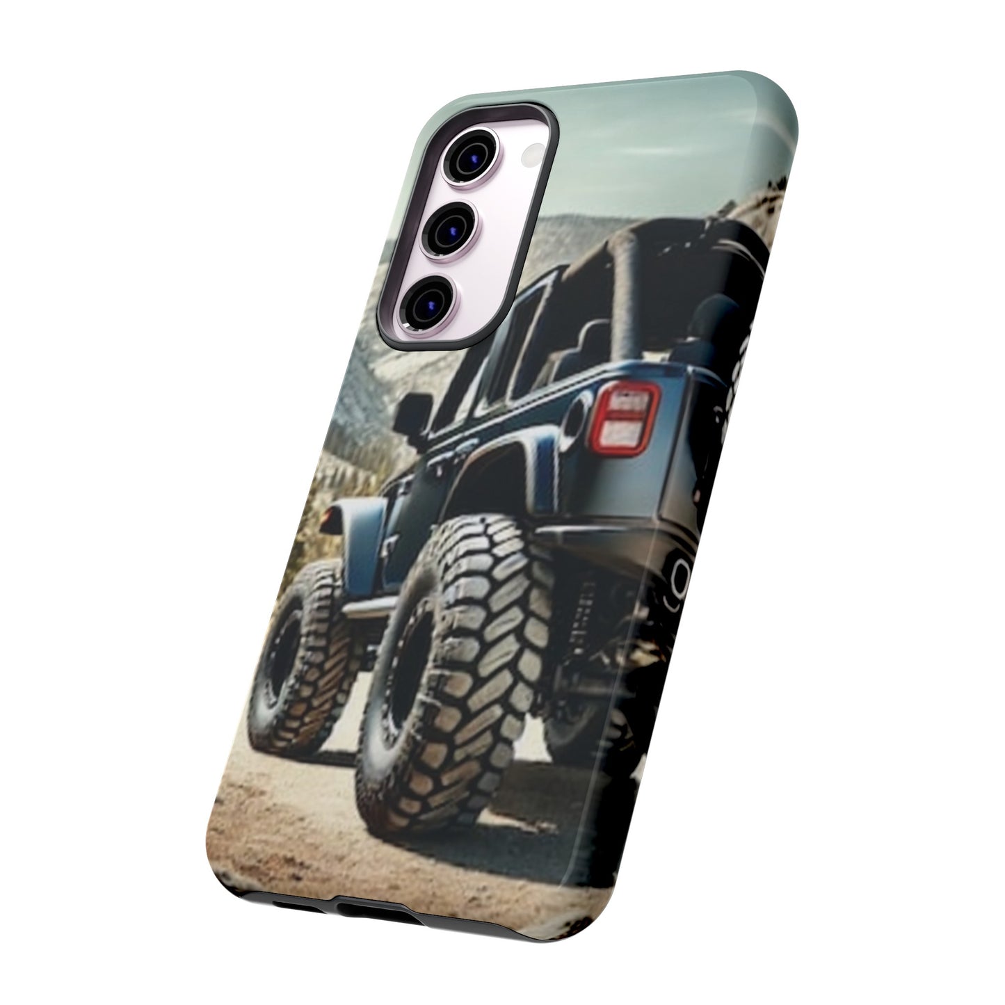 Blue Jeep Protective Phone Case