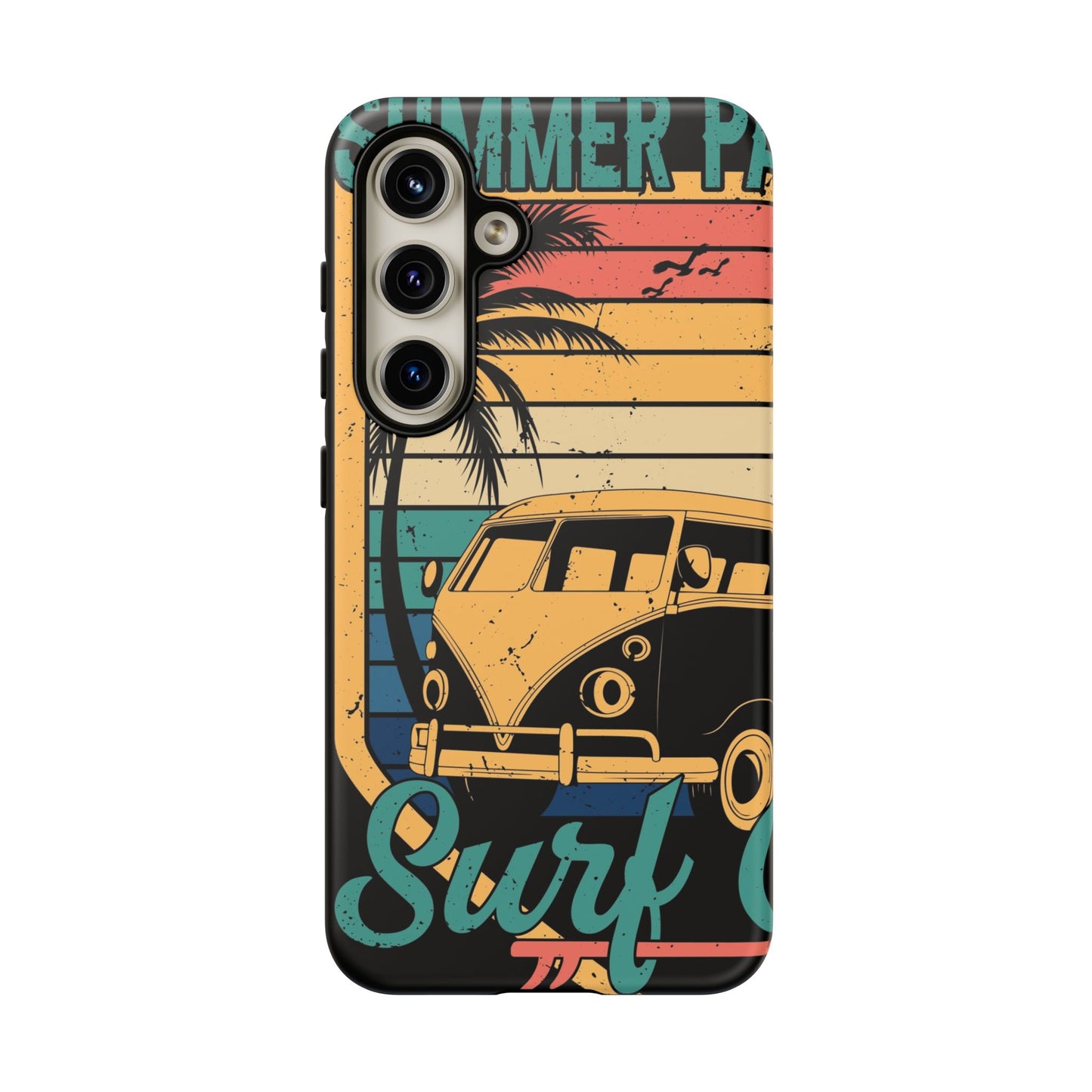 Retro Van Surf Summer Protective Phone Case