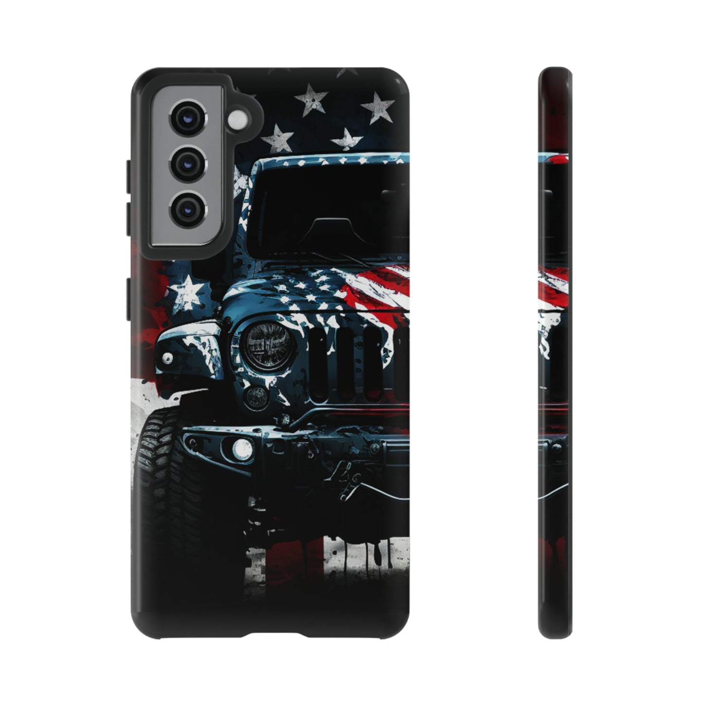 Off Roading Patriotic Protective Drop Proof Case Iphone, Samsung and Google phones