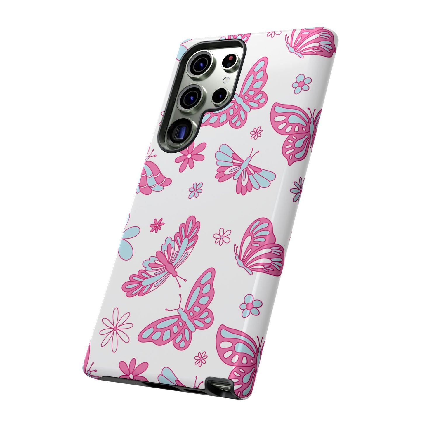Pastel Butterflies Protective Phone Case