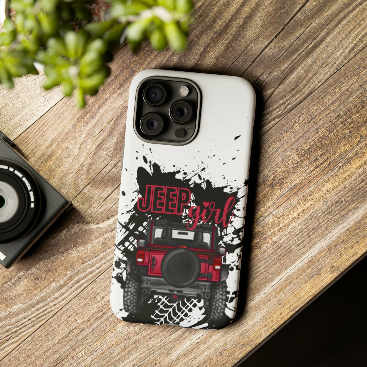 Off Road Girl Red Tough Cases