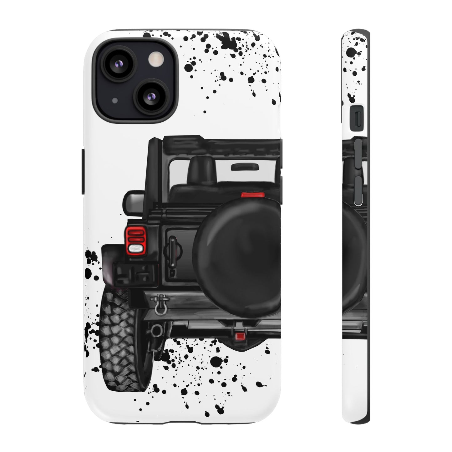 Off Road Life Black Protective Case for Iphone, Google and Samsung