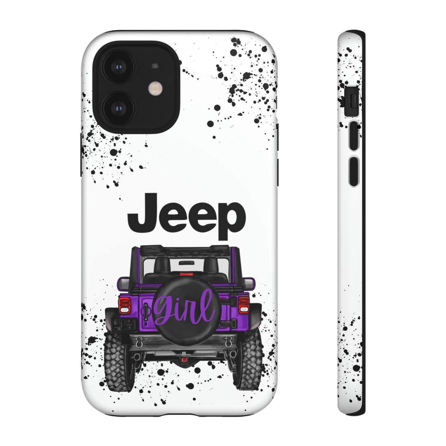 Off Road Girl Dark Purple Protective Case for Iphone, Google and Samsung Phones