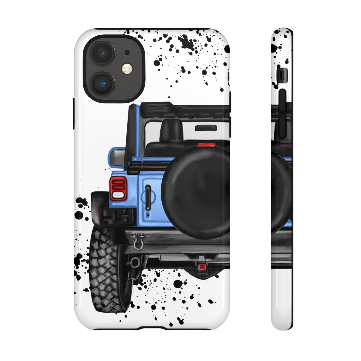 Off Road Life Light Blue Protective Case for Iphone, Google and Samsung