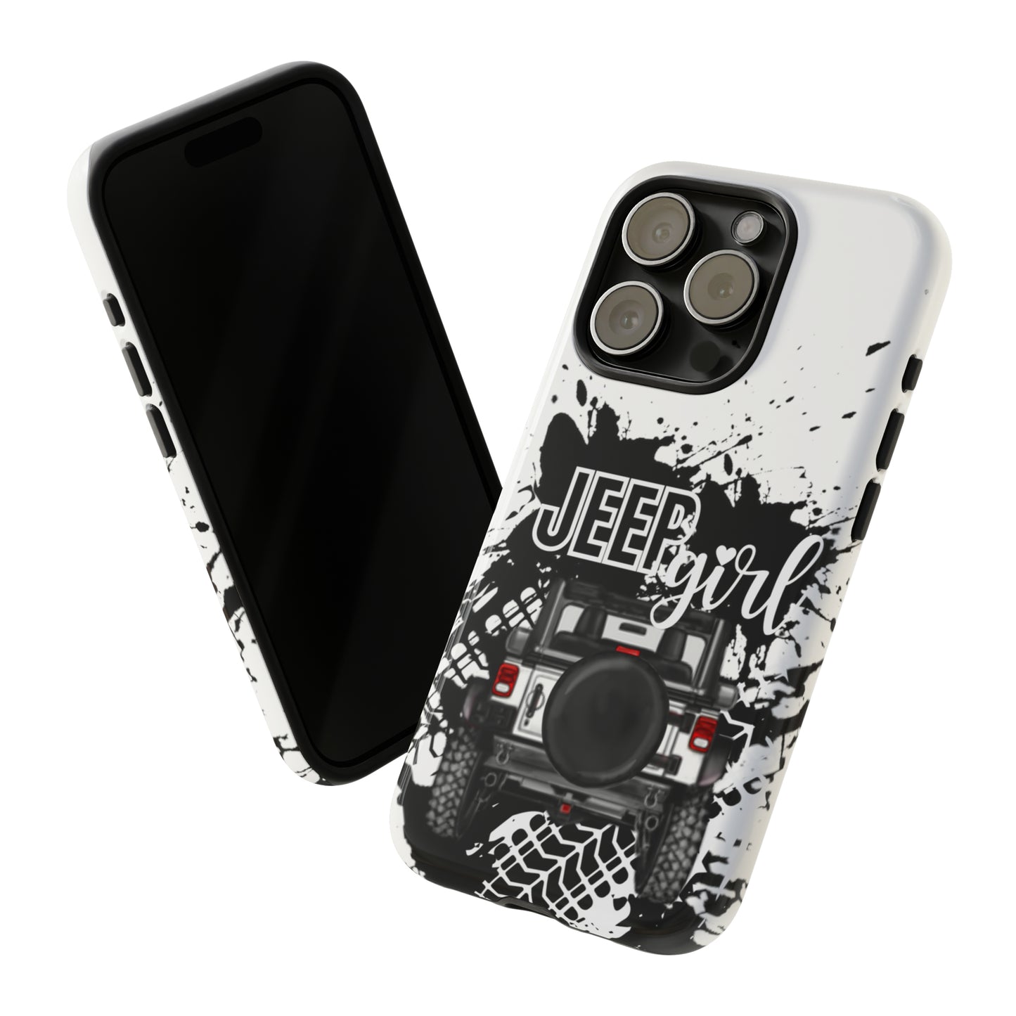 Off Road Girl White Tough Cases