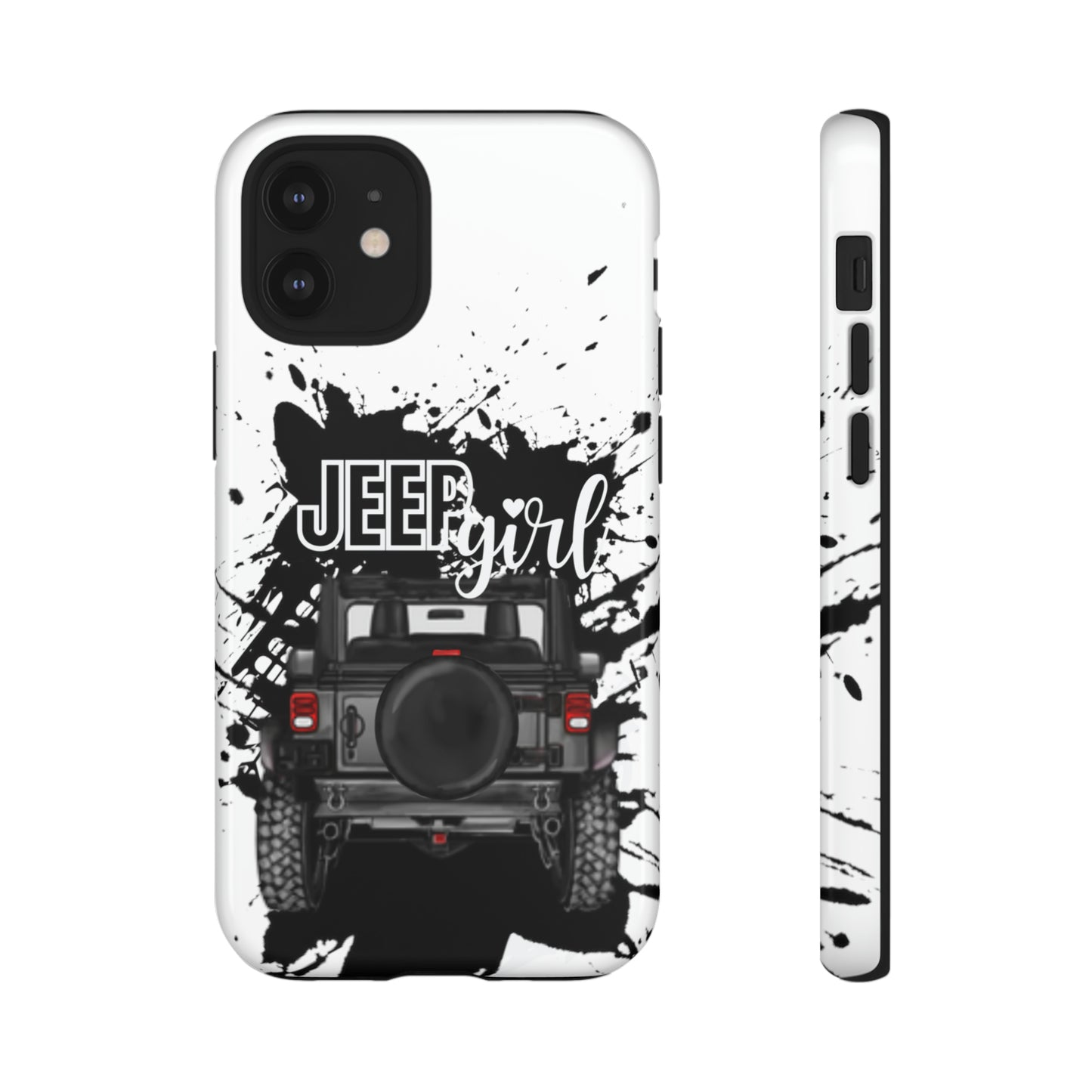 Off Road Girl Gray Tough Cases