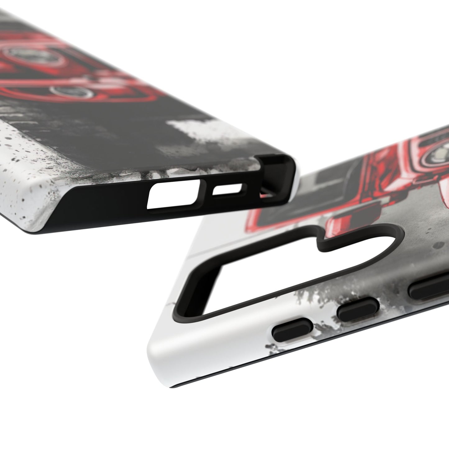 Off Road Love Red Wrangler Protective Phone Case for Iphone, Samsung and Google Phones