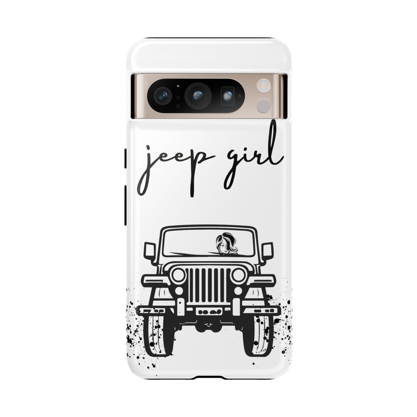 CJ Jeep Girl Phone Case