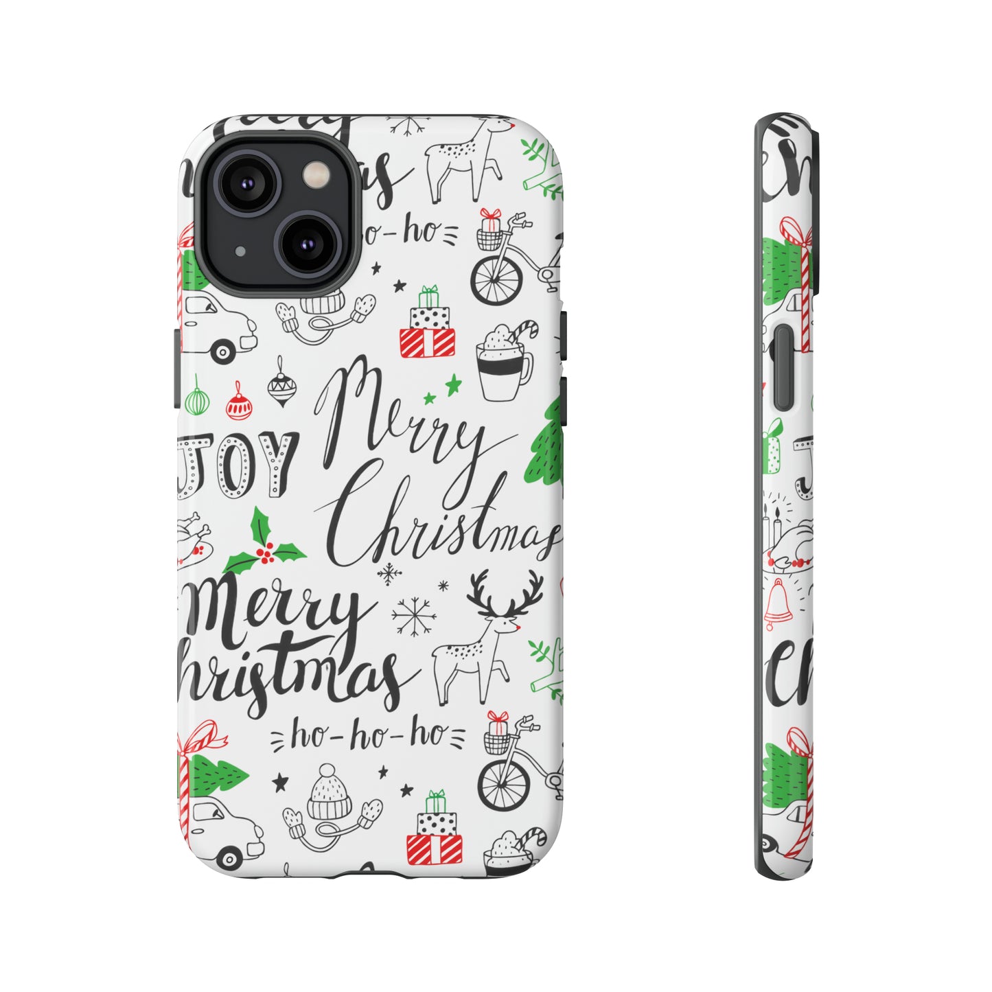 Merry Christmas Protective Phone Case for Iphone, Samsung and Google Phones