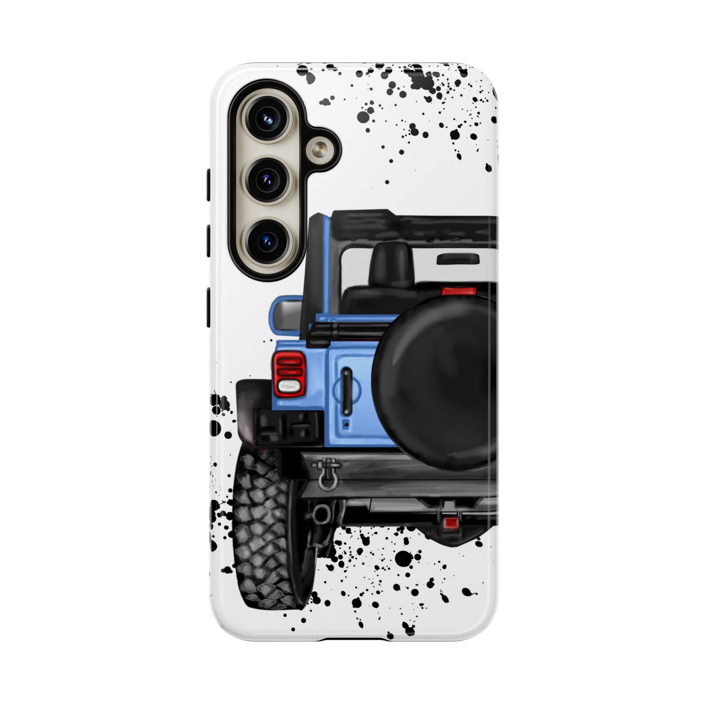 Off Road Life Light Blue Protective Case for Iphone, Google and Samsung