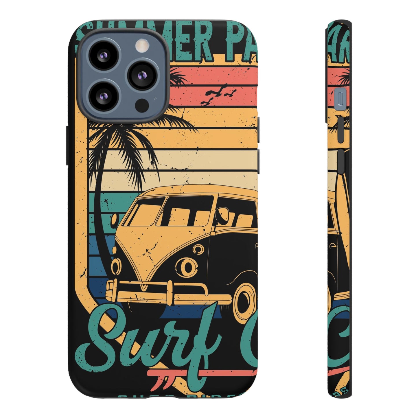 Retro Van Surf Summer Protective Phone Case