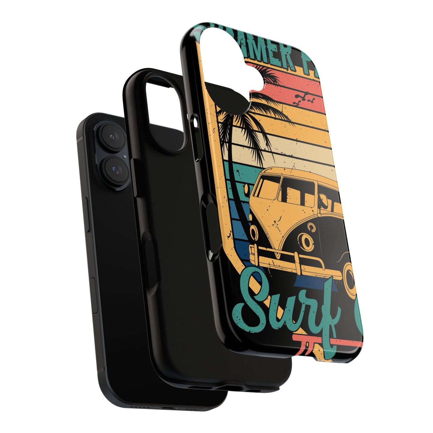 Retro Van Surf Summer Protective Phone Case