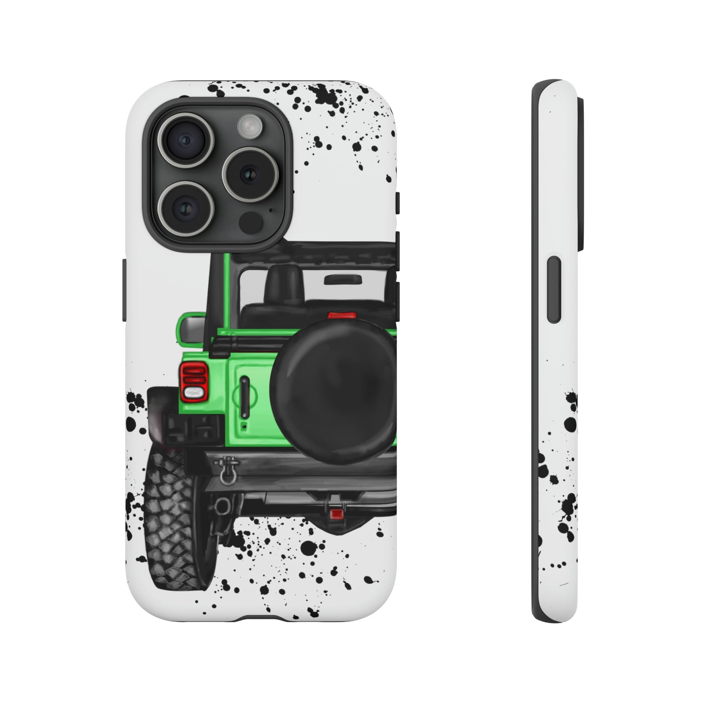 Off Road Life Green Protective Case for Iphone, Google and Samsung