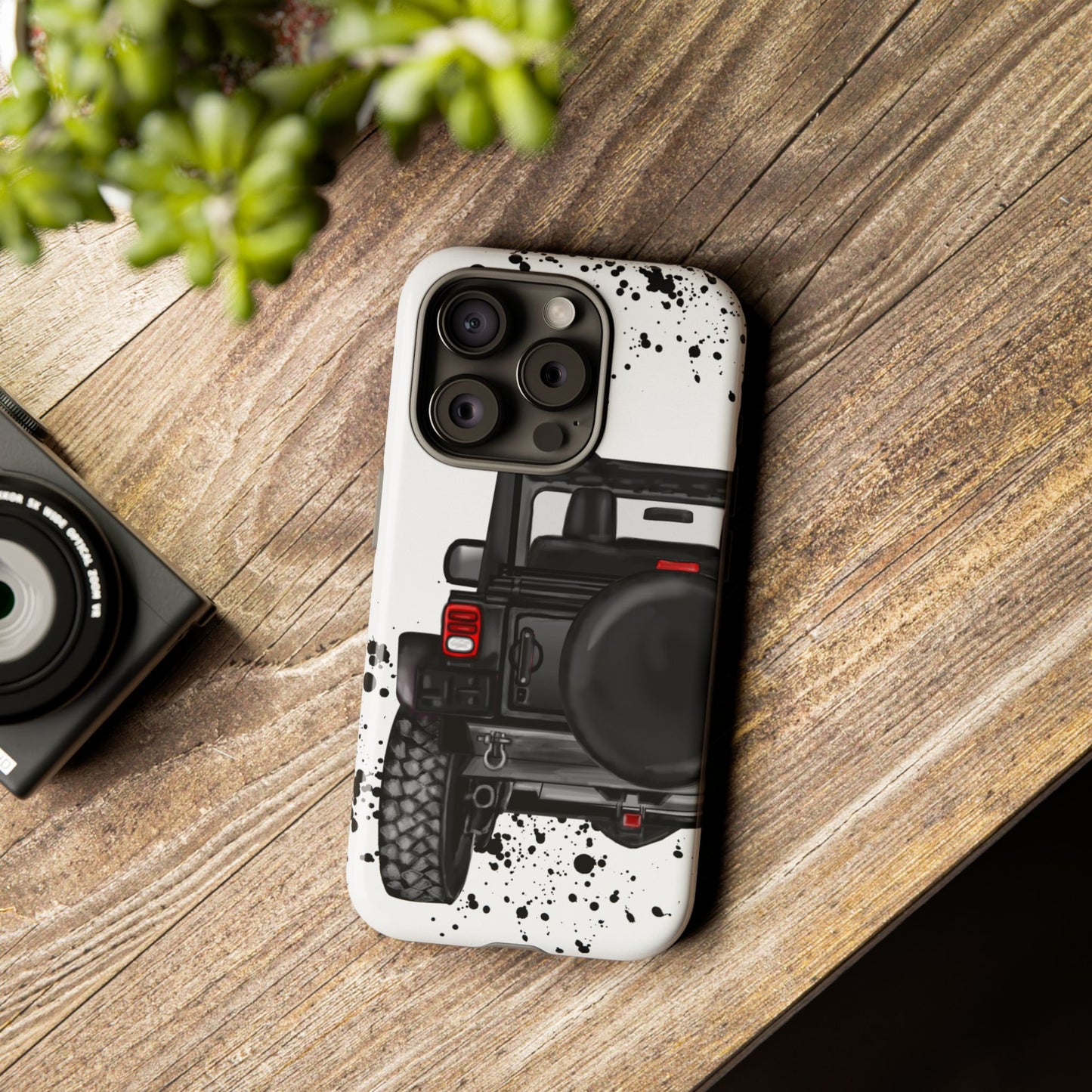 Off Road Life Black Protective Case for Iphone, Google and Samsung