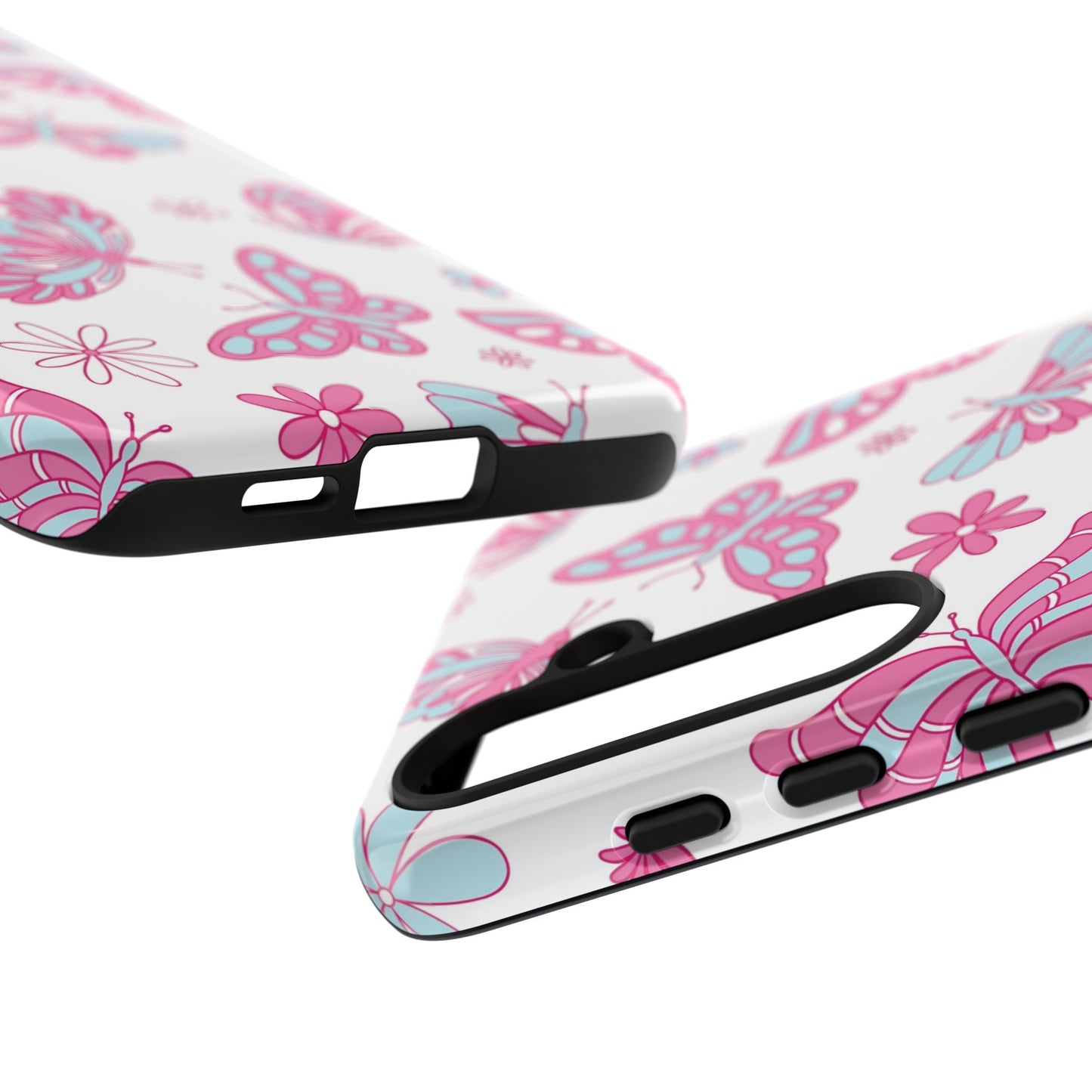 Pastel Butterflies Protective Phone Case