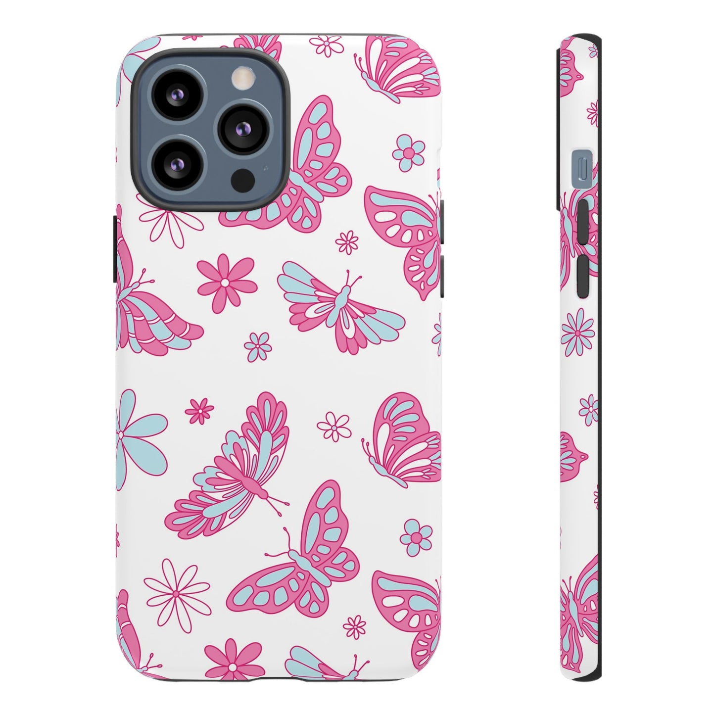 Pastel Butterflies Protective Phone Case