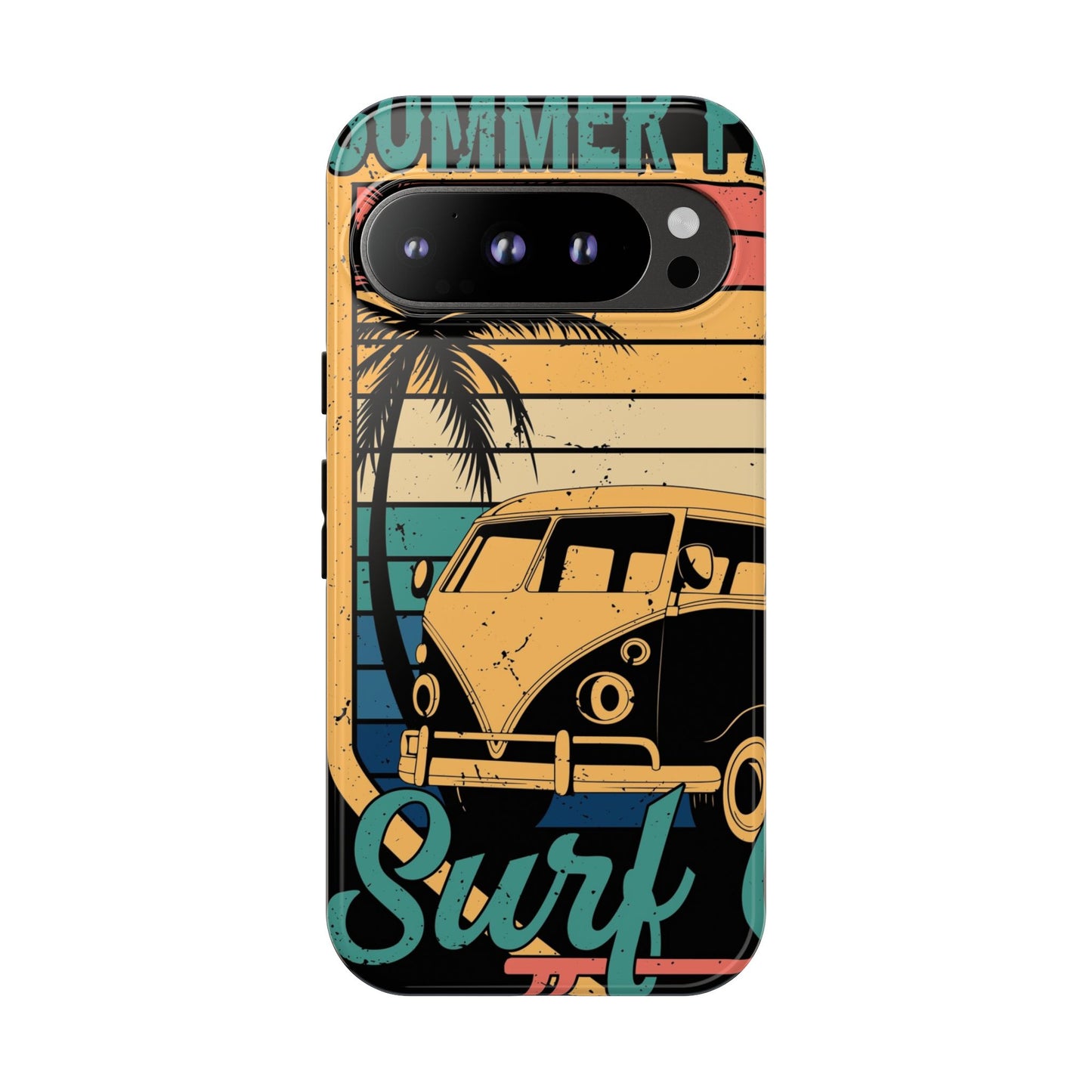 Retro Van Surf Summer Protective Phone Case