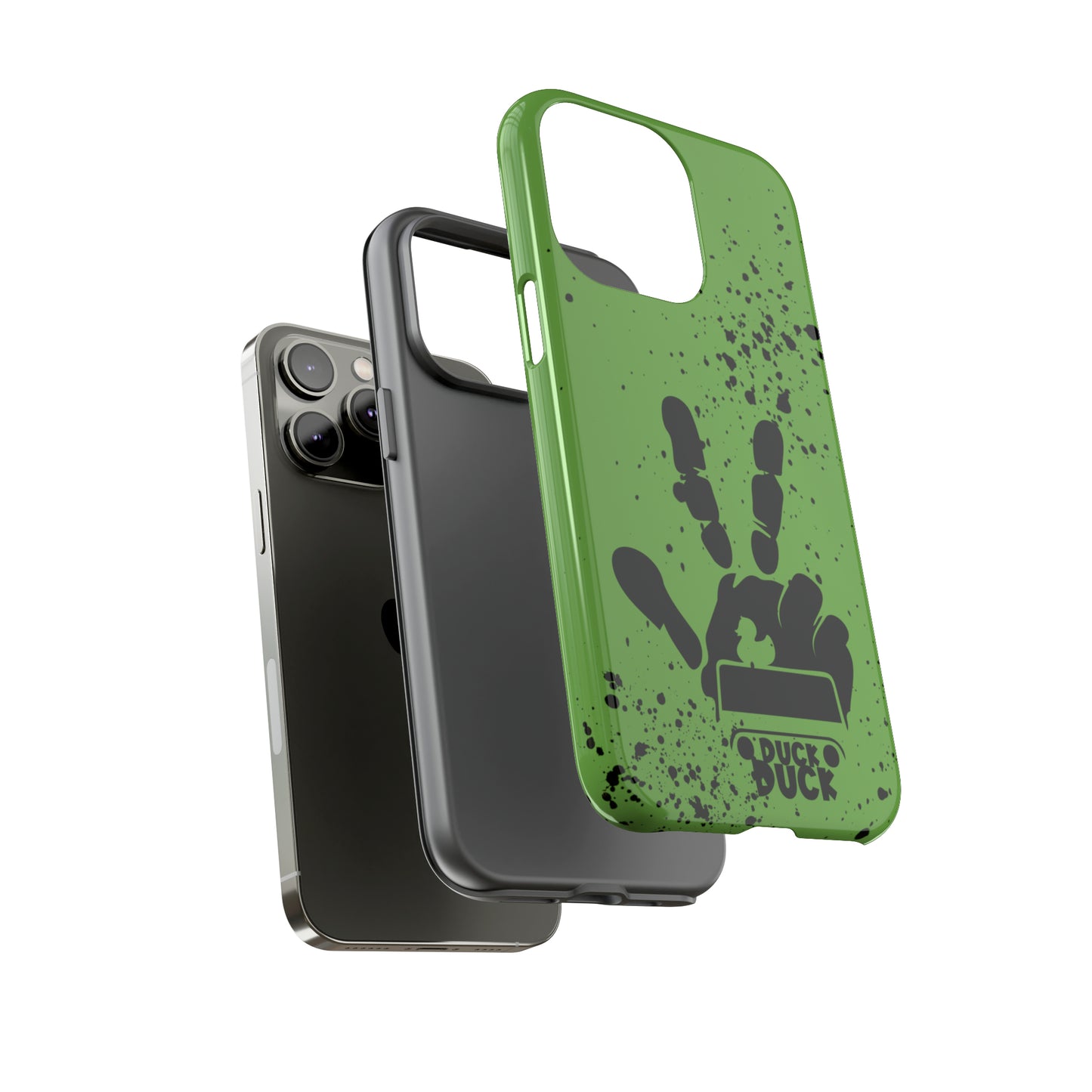 Duck Duck Green Protective Phone Case for IPhone, Samsung and Google Phones