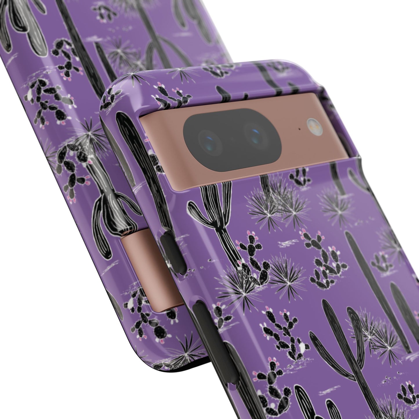 Purple Cactus Love Phone Case