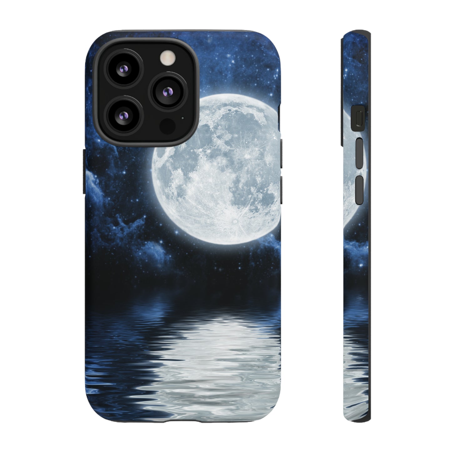 Moon Reflection Protective Phone Case for IPhone, Google and Samsung Phones