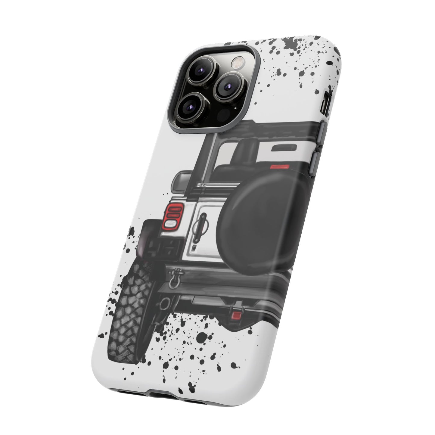 Off Road Life White Protective Case for Iphone, Google and Samsung