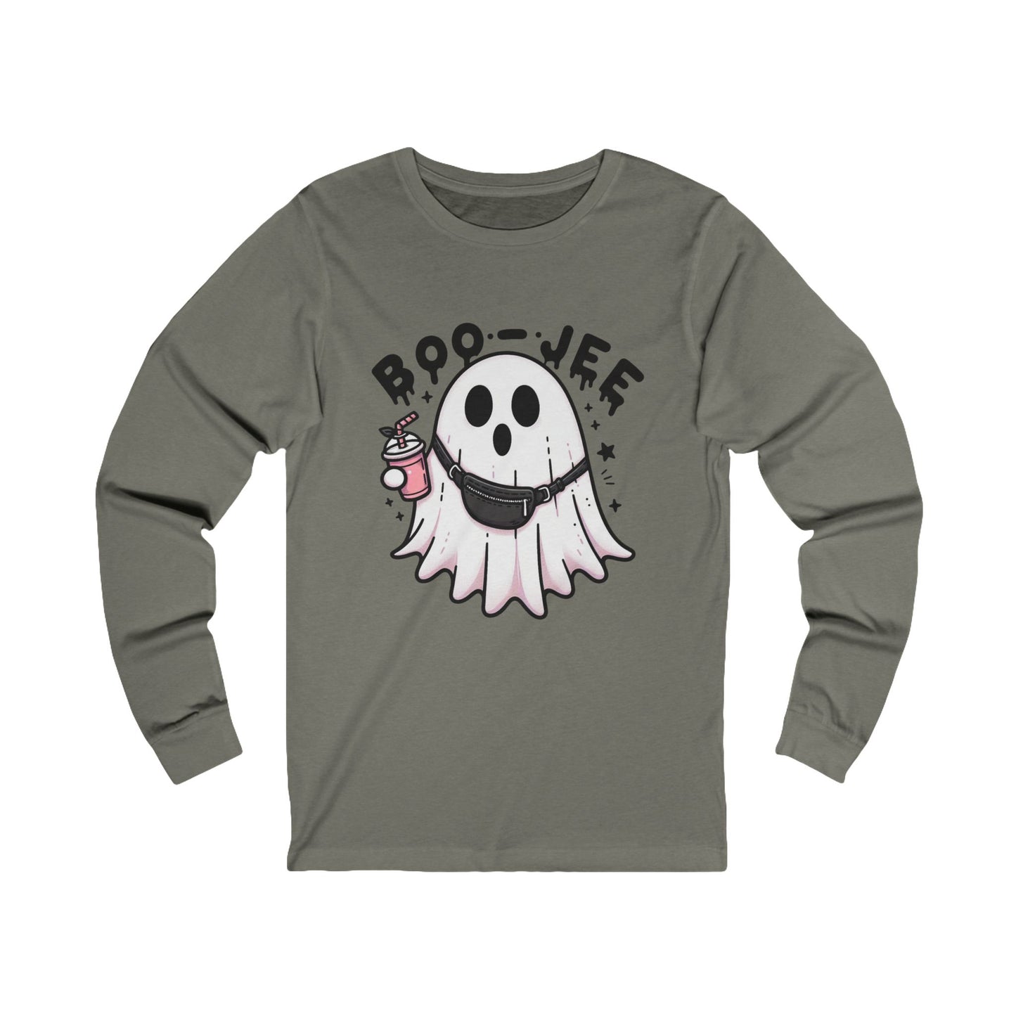 Boo-Jee Ghost Unisex Jersey Long Sleeve Tee