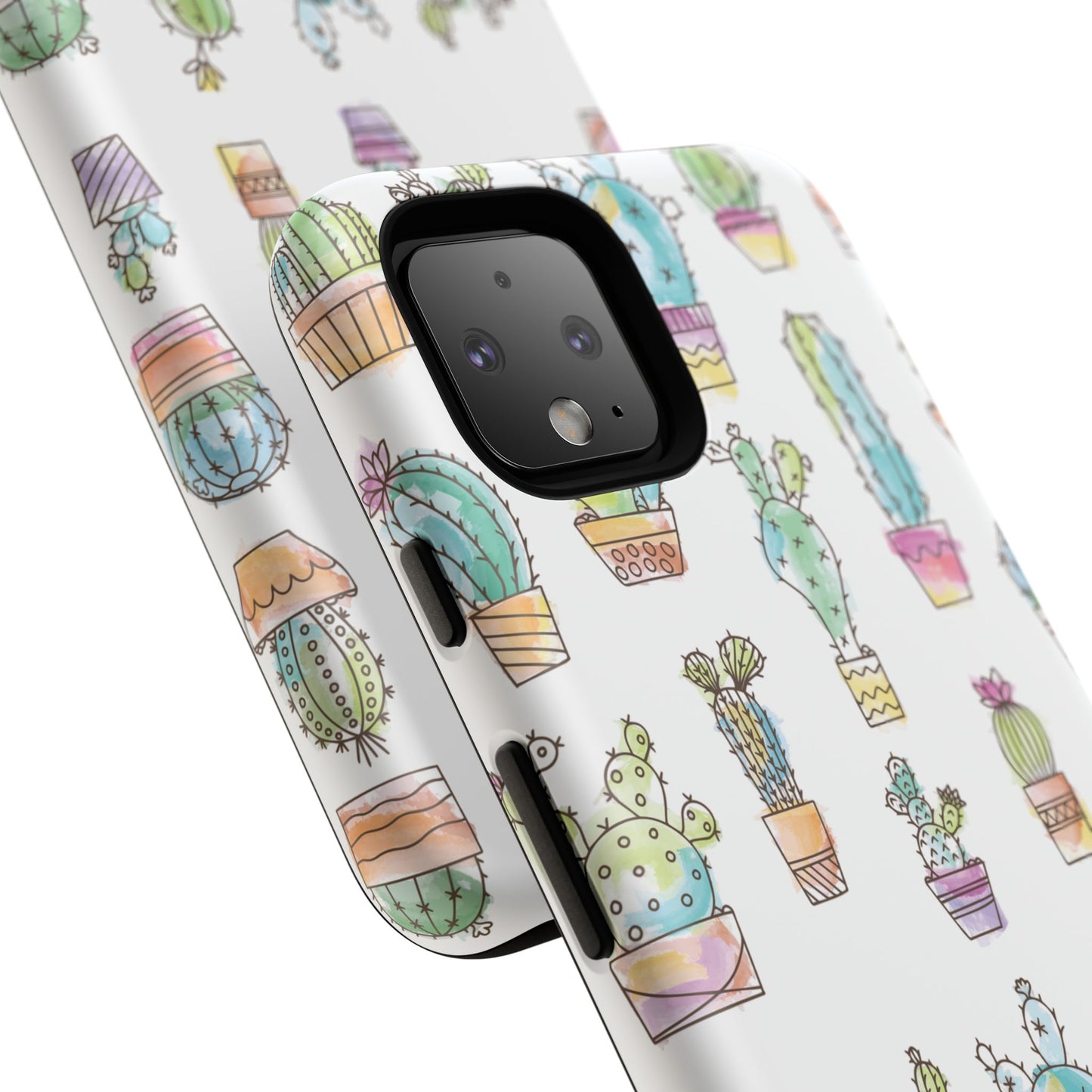 Pastel Cactus Love Phone Case