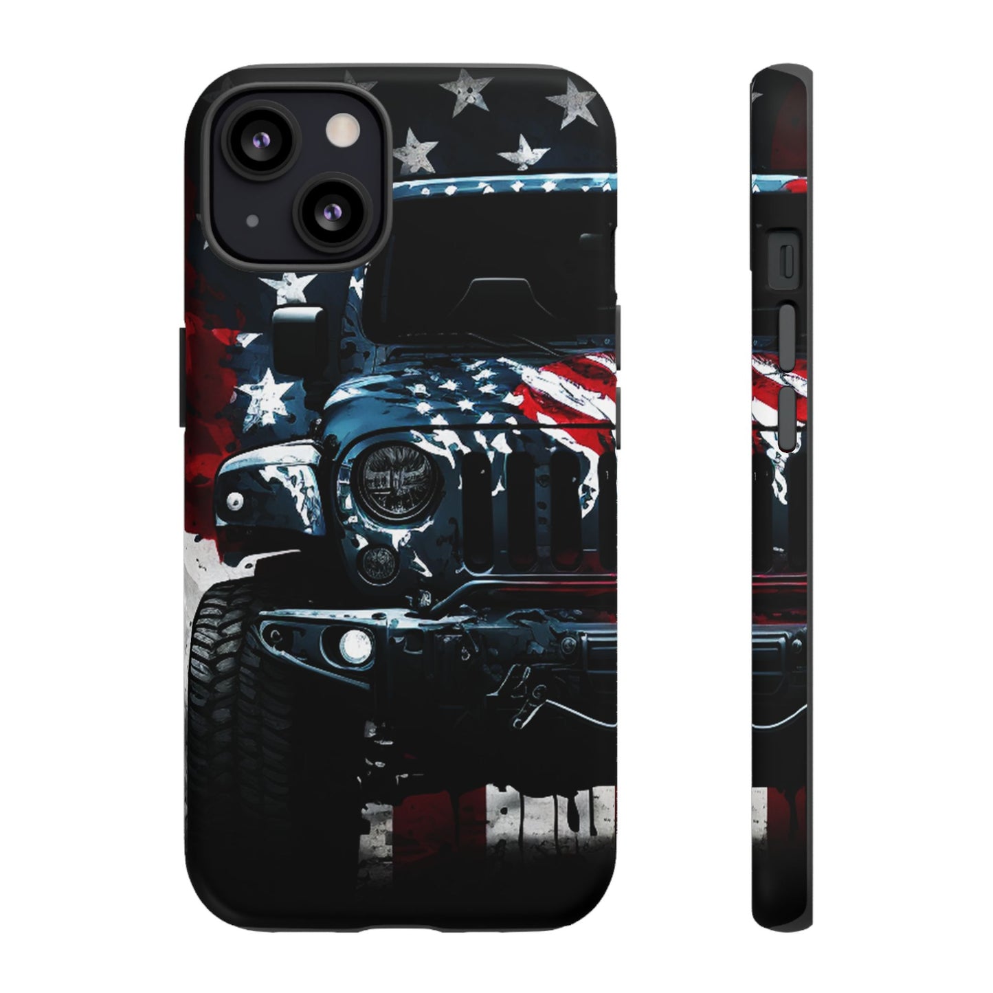 Off Roading Patriotic Protective Drop Proof Case Iphone, Samsung and Google phones