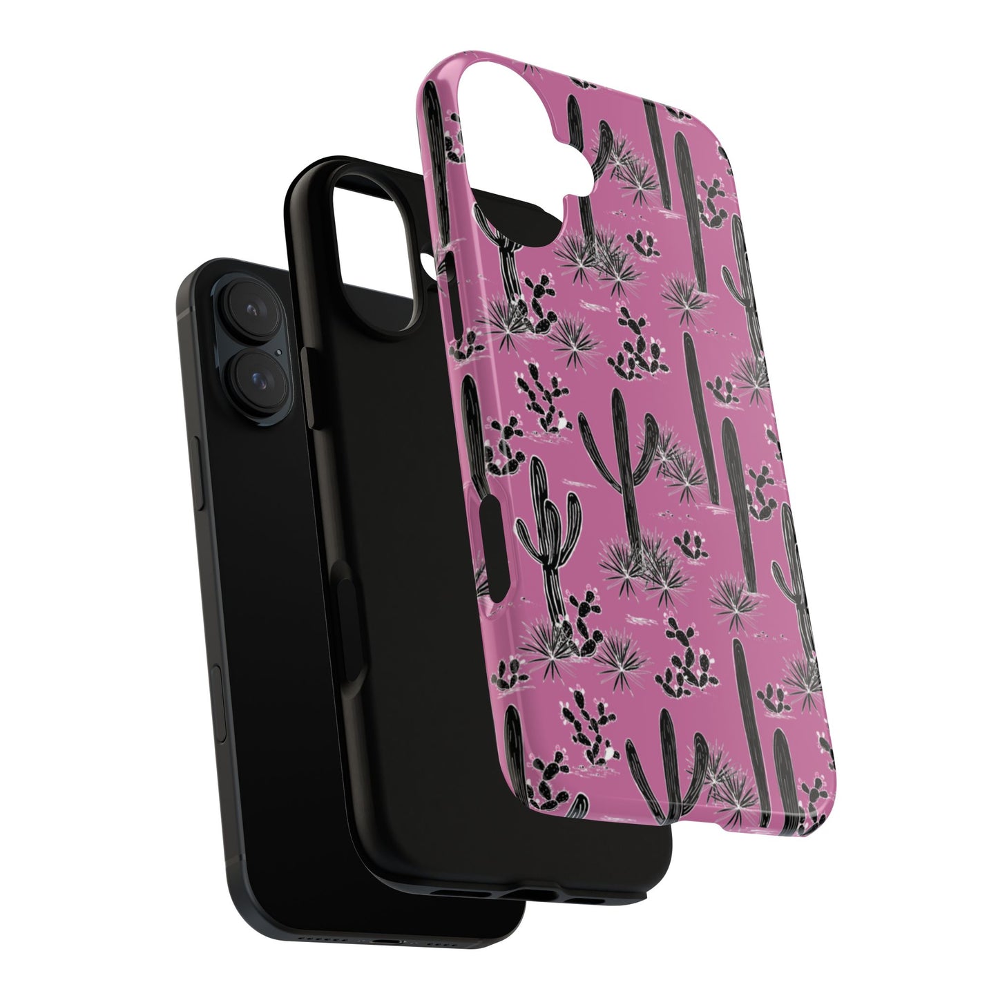 Pink Cactus Love Phone Case