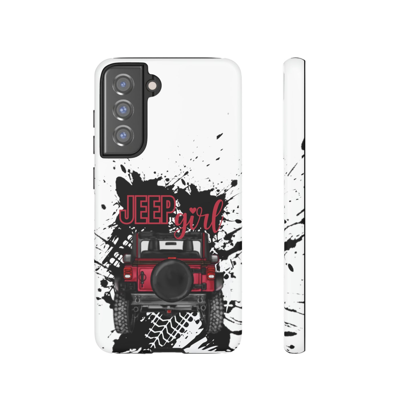 Off Road Girl Red Tough Cases