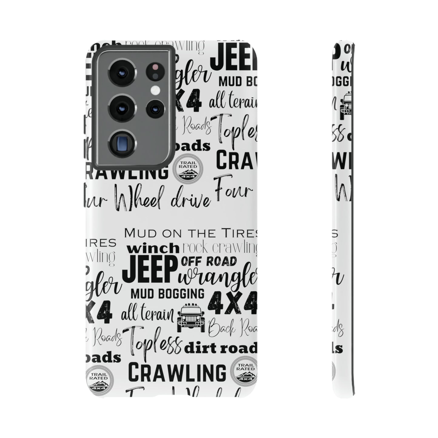 Off Road Subway Art Protective Phone Case for Iphone, Samsung and Google Phones