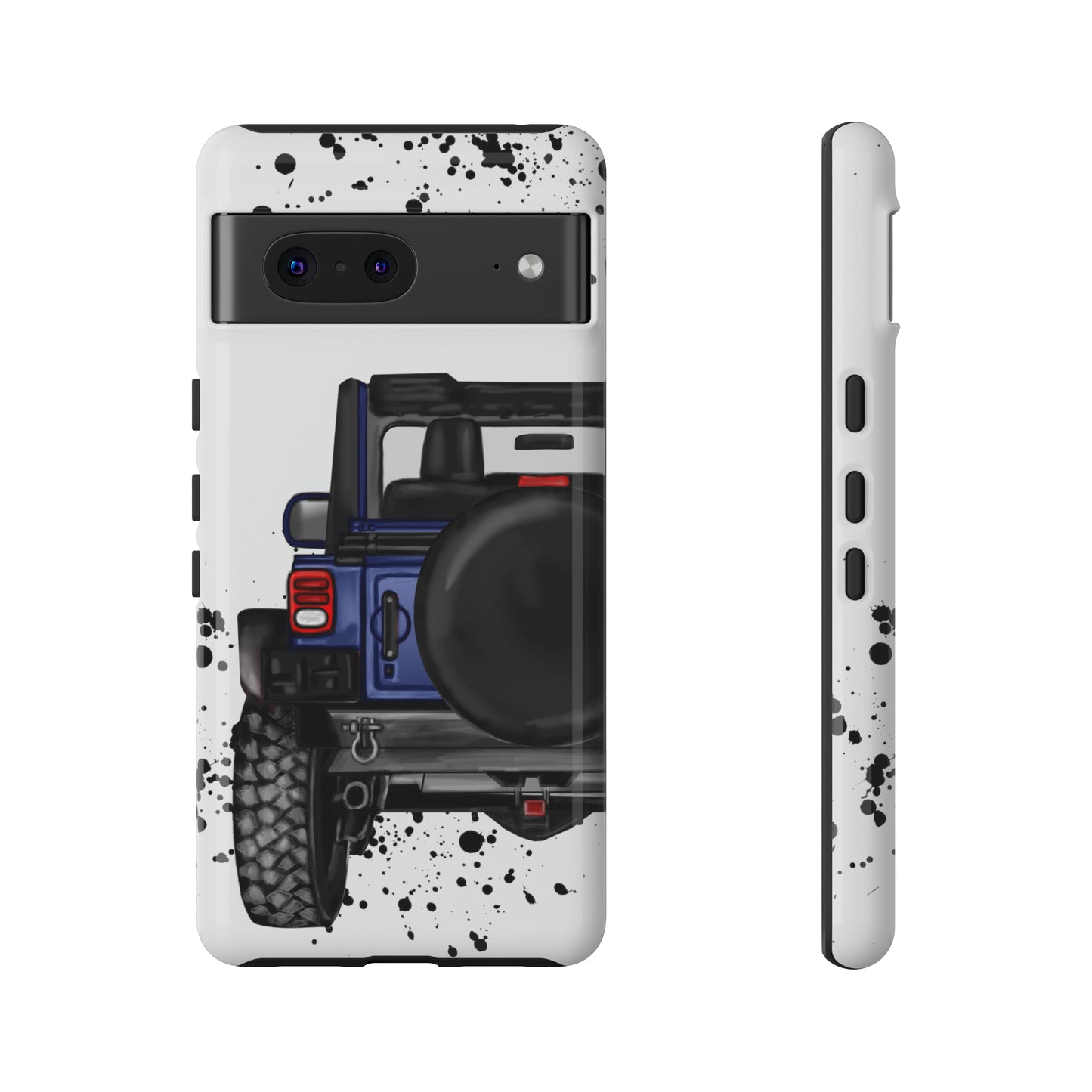 Off Road Life Dark Blue Protective Case for Iphone, Google and Samsung