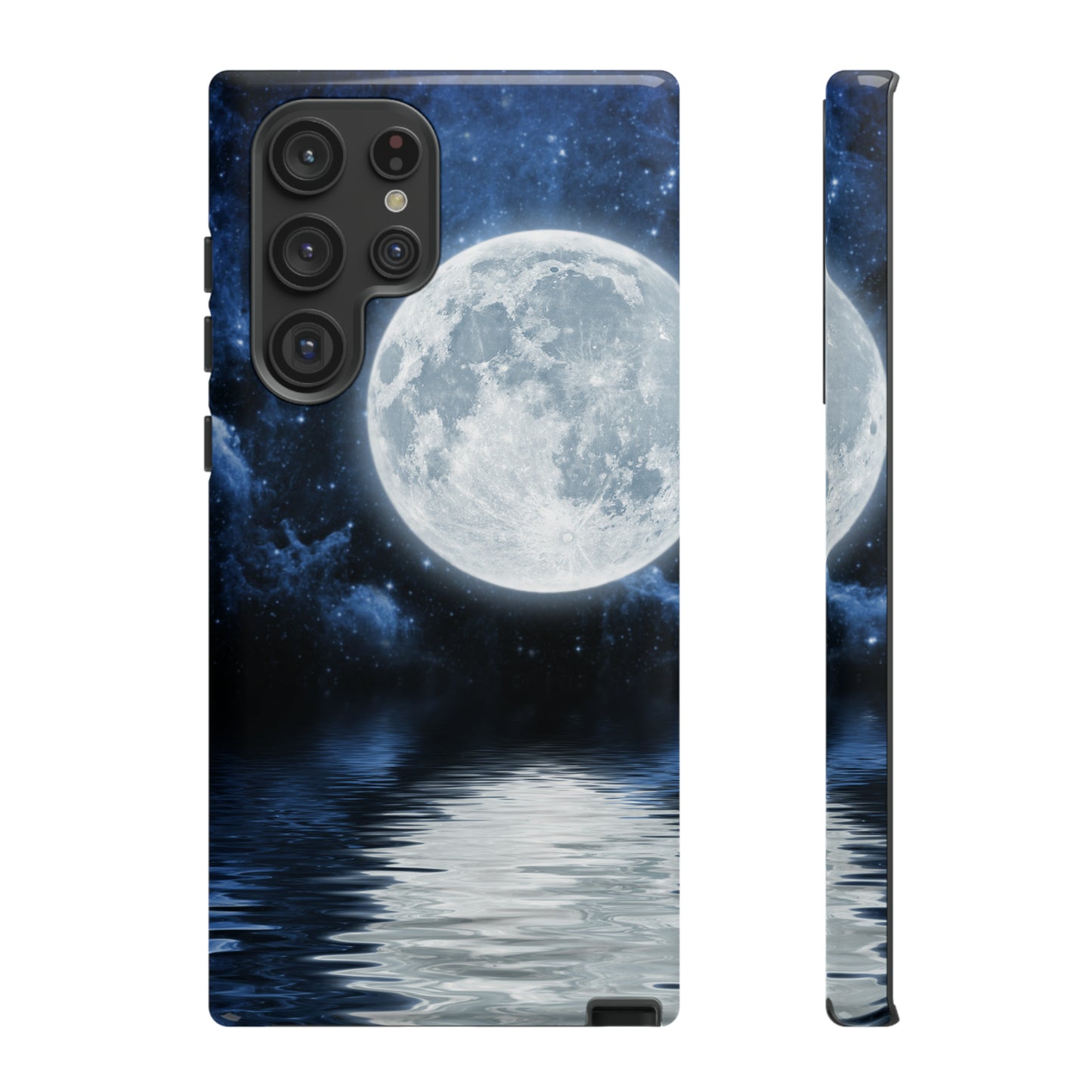 Moon Reflection Protective Phone Case for IPhone, Google and Samsung Phones