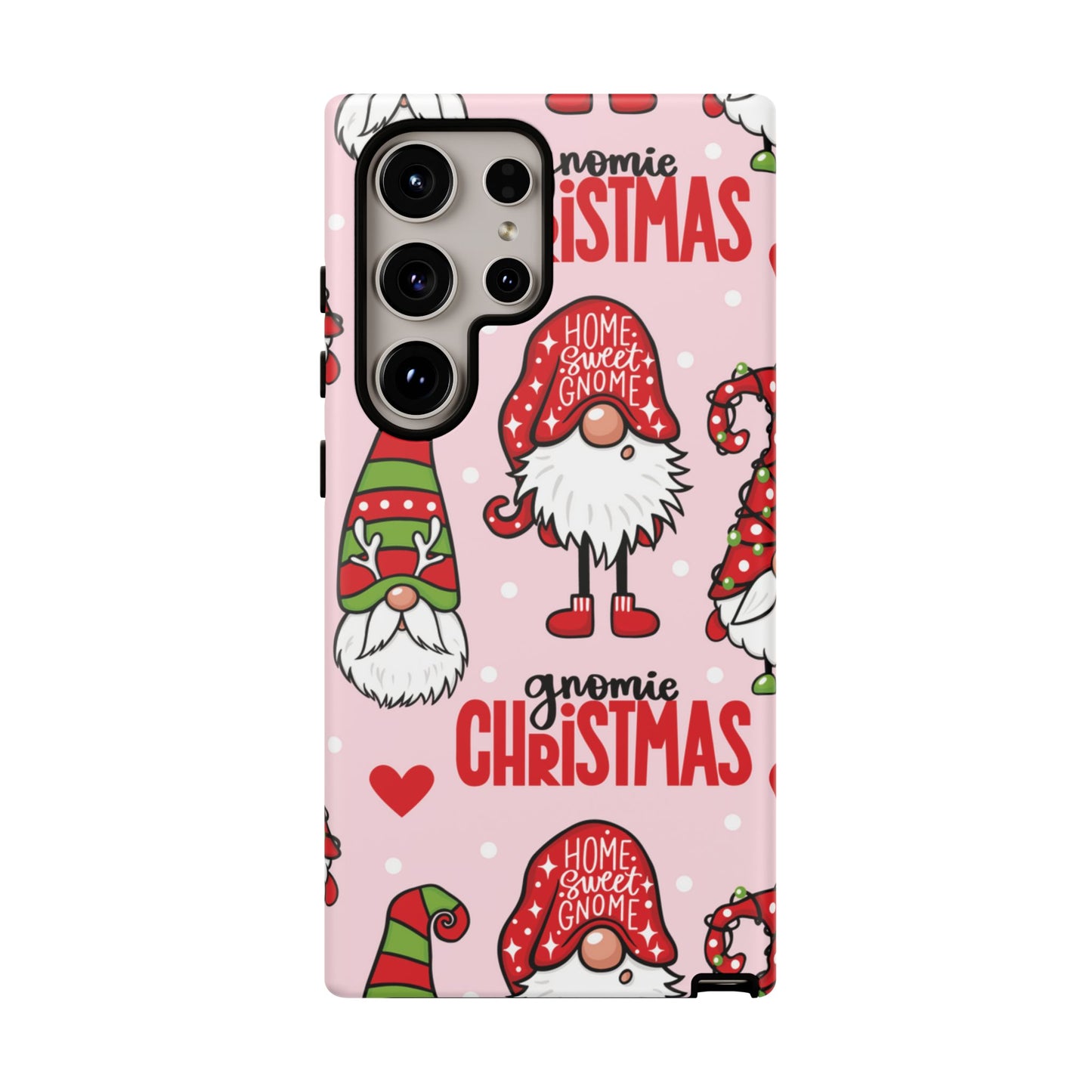 Gnomie Christmas Wrangler Protective Phone Case for Iphone, Samsung and Google Phones
