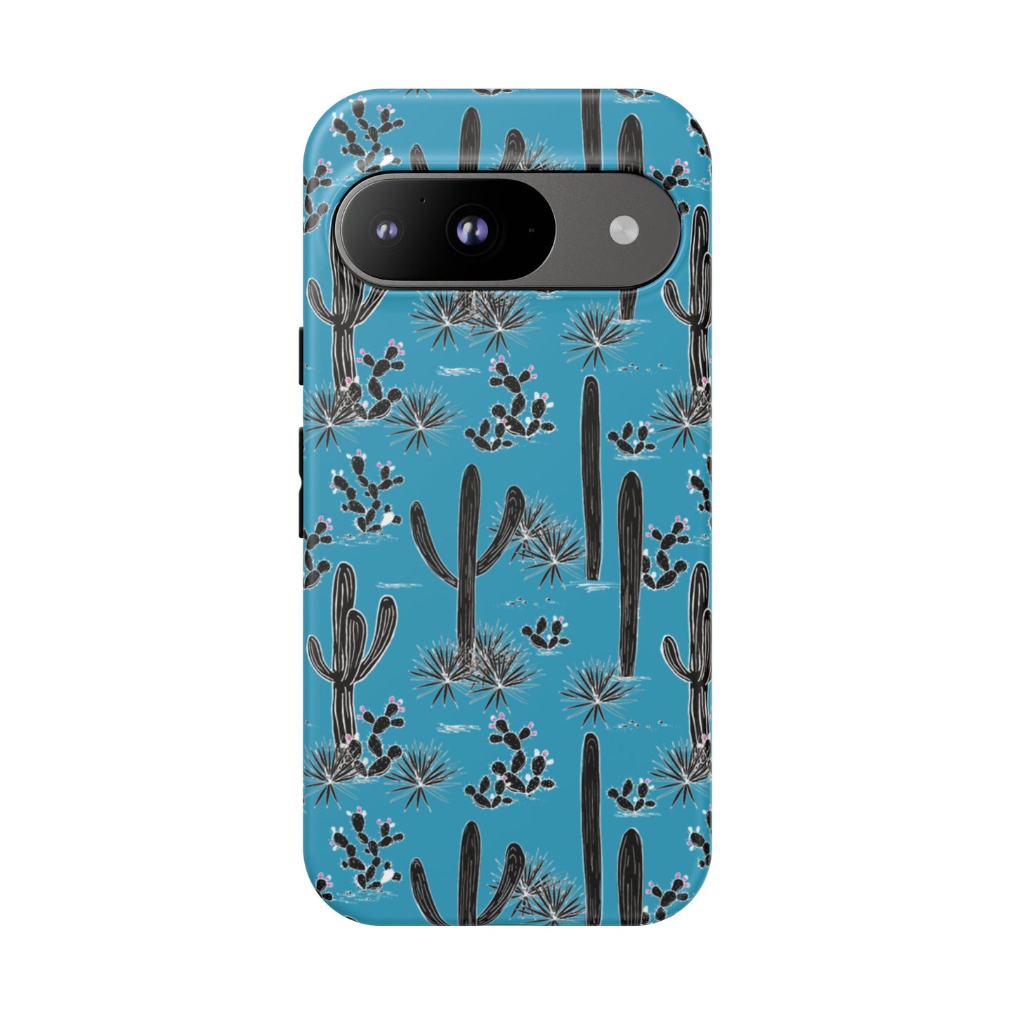 Turquoise Cactus Love Phone Case