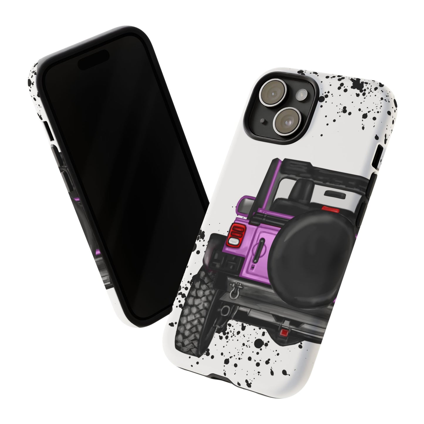 Off Road Life Pink/Light Purple Protective Case for Iphone, Google and Samsung