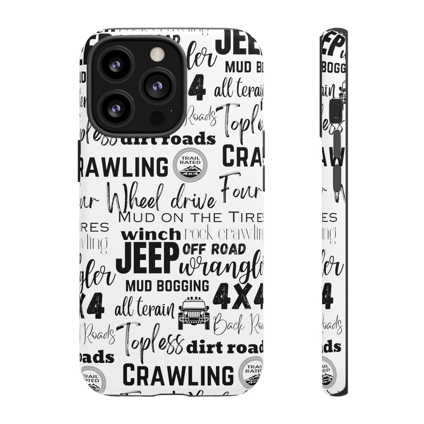 Off Road Subway Art Protective Phone Case for Iphone, Samsung and Google Phones