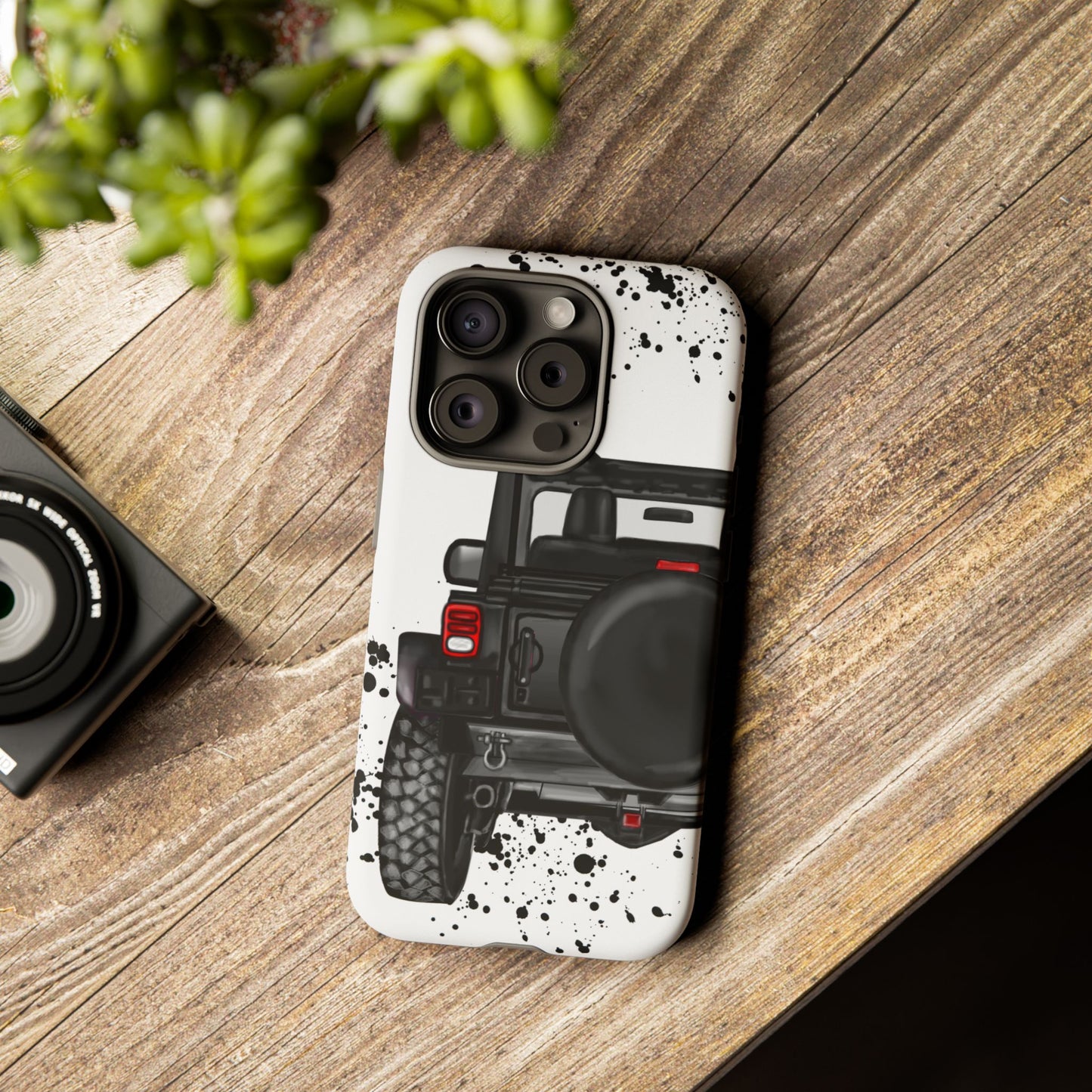 Off Road Life Black Protective Case for Iphone, Google and Samsung