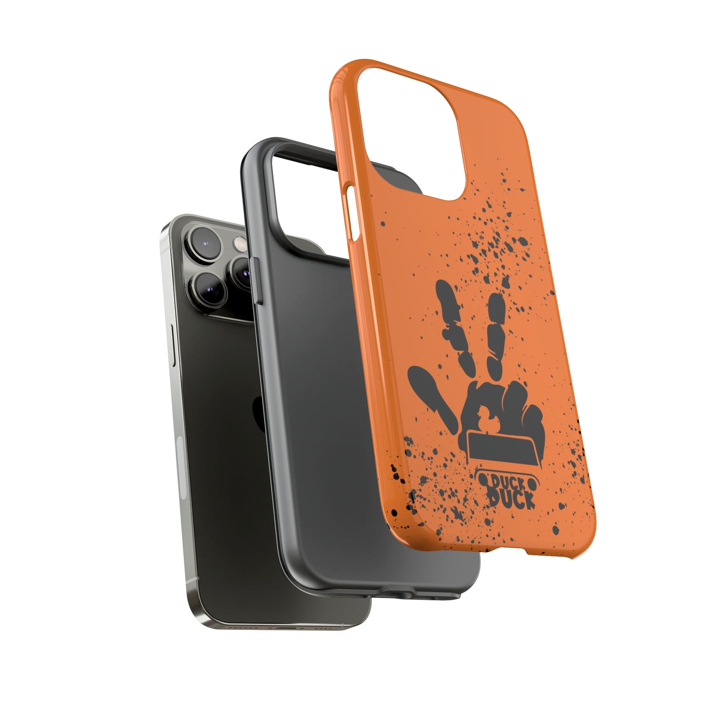 Duck Duck Orange Protective Phone Case for IPhone, Samsung and Google Phones