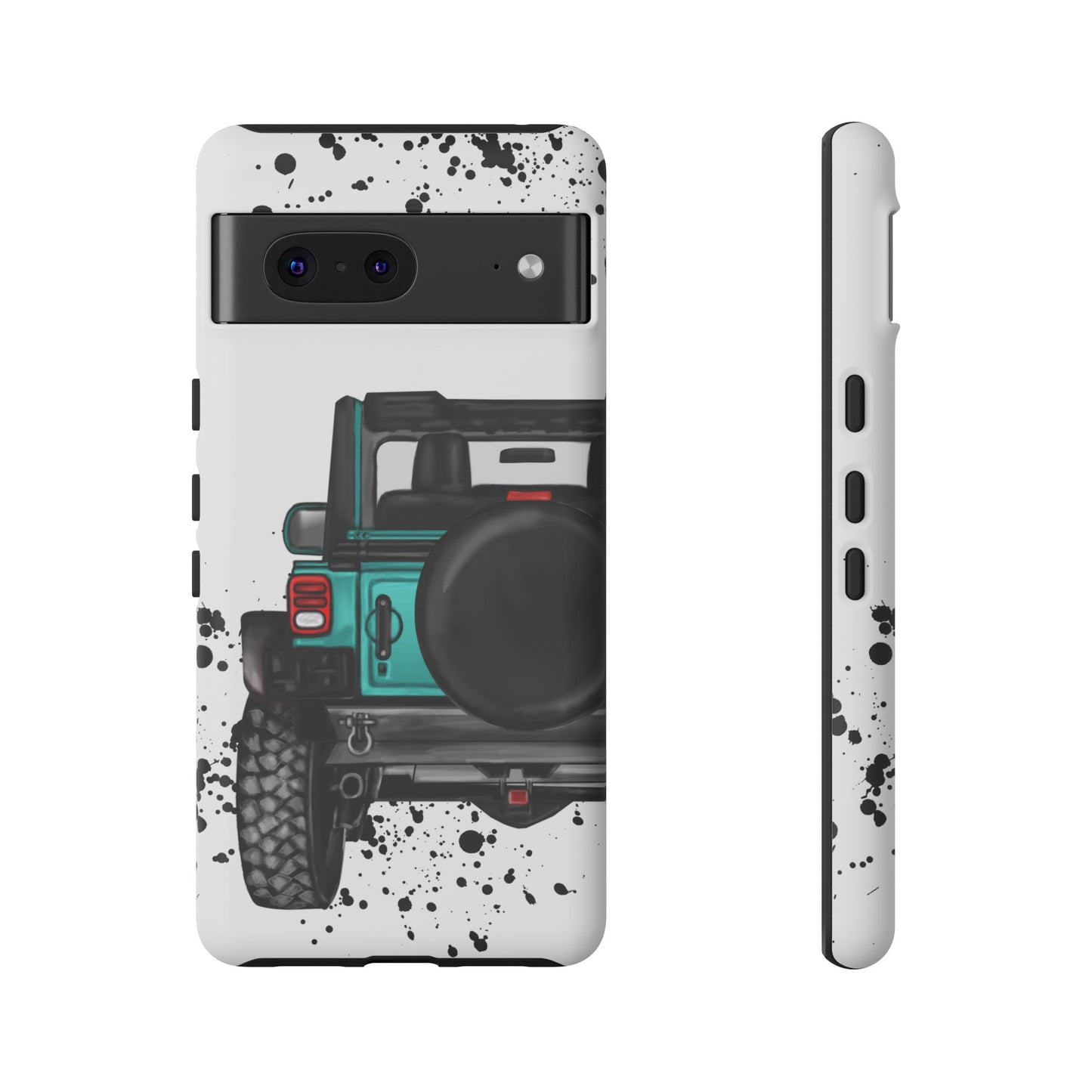 Off Road Life Turquoise Protective Case for Iphone, Google and Samsung