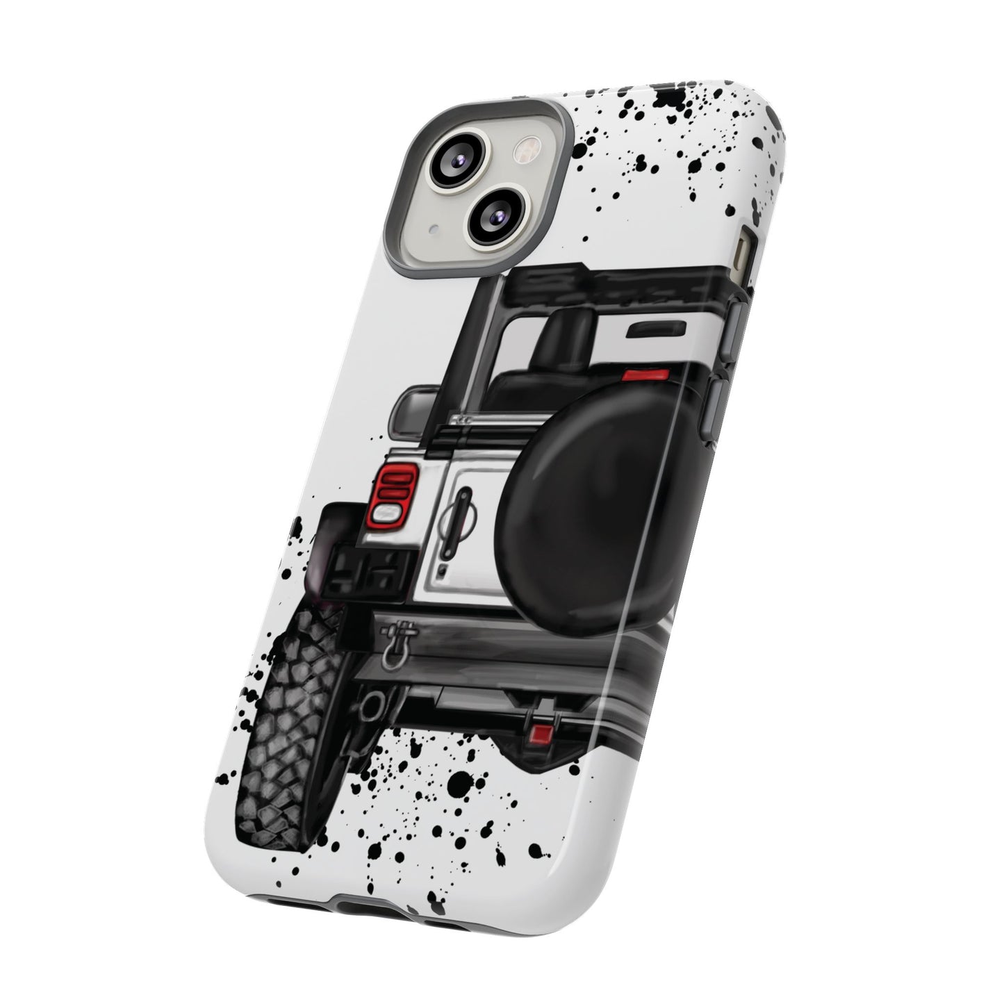 Off Road Life White Protective Case for Iphone, Google and Samsung