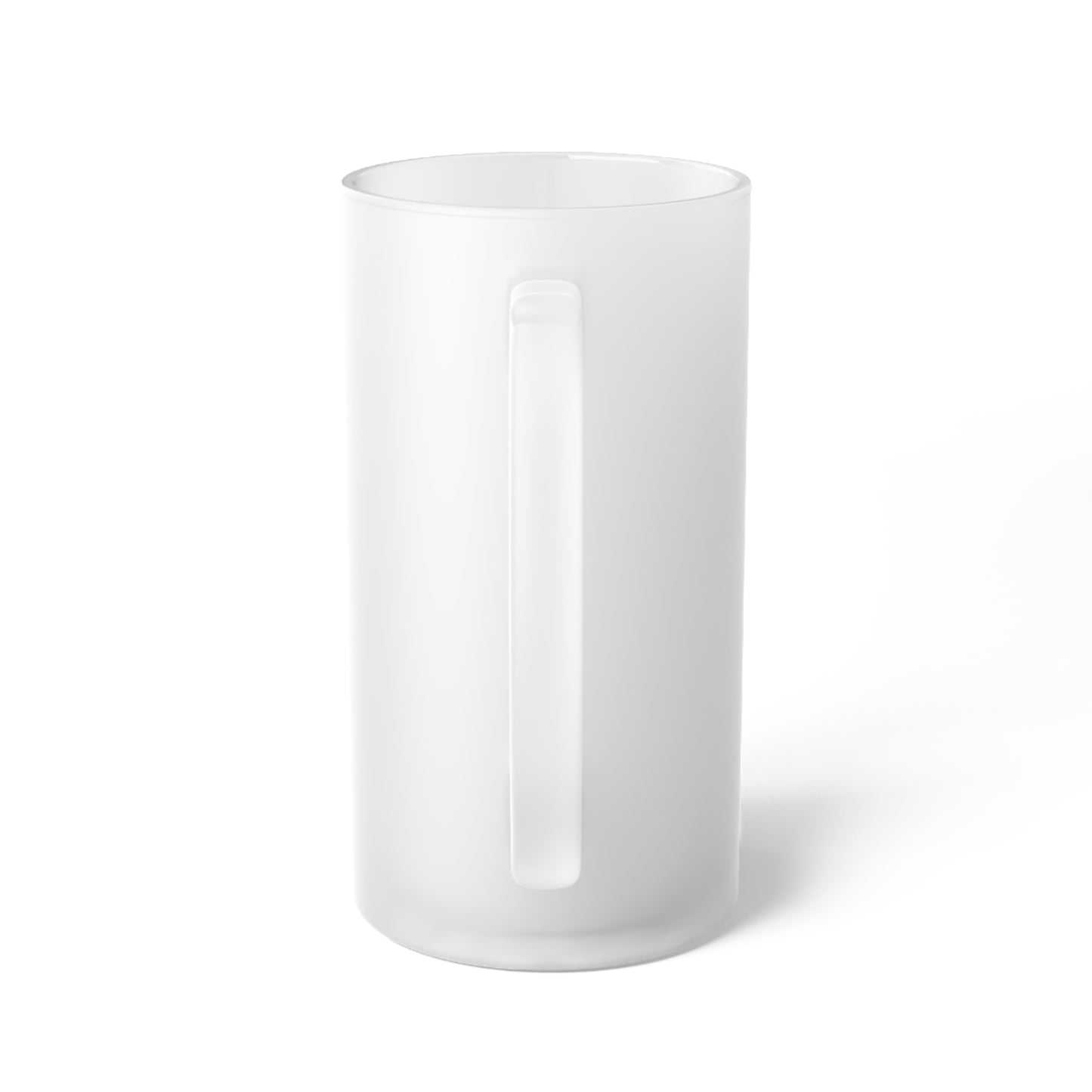 Jeep Frosted Glass Beer Mug